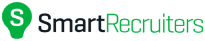SmartRecruiters logo featuring a light bulb symbol and modern typography in green and black colors, Professional recruitment solutions branding