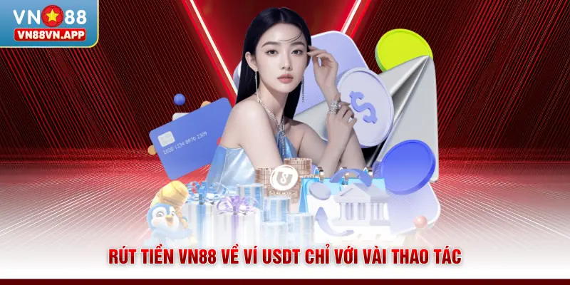 Rút tiền VN88 về ví USDT chỉ với vài thao tác